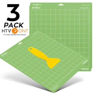 HTVRONT 6/3 Pack 12x12in Mixed Colors PVC Adhesive Cutting Mat