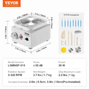 SucceBuy Mini Pottery Wheel