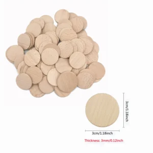 Unfinished Round Wood Slices