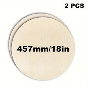 1/2/4pcs 18inch Wood Round